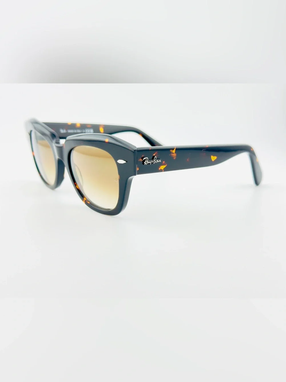 Ray-Ban State Street Women’s Sunglasses RB2186 Polished Havana Frame Brown Lens